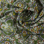 Load image into Gallery viewer, Moss Stained Glass Cotton Lawn
