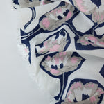 Load image into Gallery viewer, Wishing Blooms on Ivory Cotton Lawn
