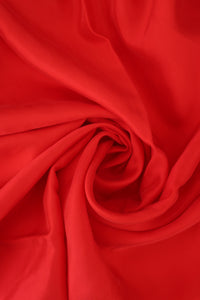 Red Brilliance Sicily Sandwashed Cupro Viscose