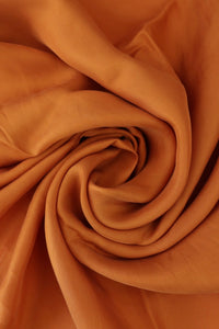 Rumba Orange Sicily Sandwashed Cupro Viscose