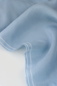 Serene Blue Sicily Sandwashed Cupro Viscose