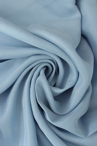 Serene Blue Sicily Sandwashed Cupro Viscose