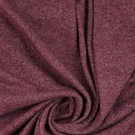 Load image into Gallery viewer, Marled Wine Tri-Blend Jersey &amp; Rib Knit

