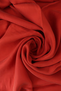 Paprika Sicily Sandwashed Cupro Viscose