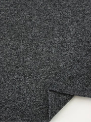 Load image into Gallery viewer, Marled Black Tri-Blend Jersey &amp; Rib Knit