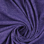 Load image into Gallery viewer, Marled Purple Tri-Blend Jersey &amp; Rib Knit
