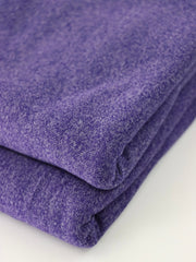 Load image into Gallery viewer, Marled Purple Tri-Blend Jersey &amp; Rib Knit