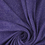 Load image into Gallery viewer, Marled Purple Tri-Blend Jersey &amp; Rib Knit
