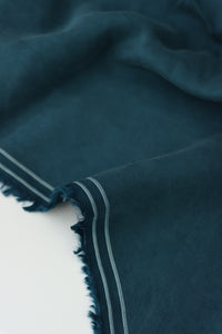 Teal Slate Sicily Sandwashed Cupro Viscose