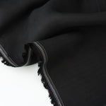 Load image into Gallery viewer, 2YD PRECUT; Black Sicily Sandwashed Cupro Viscose
