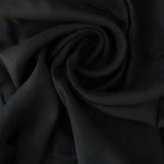 Load image into Gallery viewer, 2YD PRECUT; Black Sicily Sandwashed Cupro Viscose
