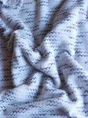 Load image into Gallery viewer, 2YD 20IN Shades of Blue Loose Gauge Sweater Knit | Kayla's Destash