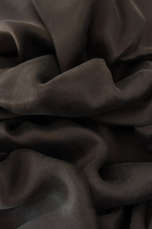 Soot Cairo Sandwashed Lyocell Viscose