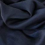 Load image into Gallery viewer, Navy Cairo Sandwashed Lyocell Viscose
