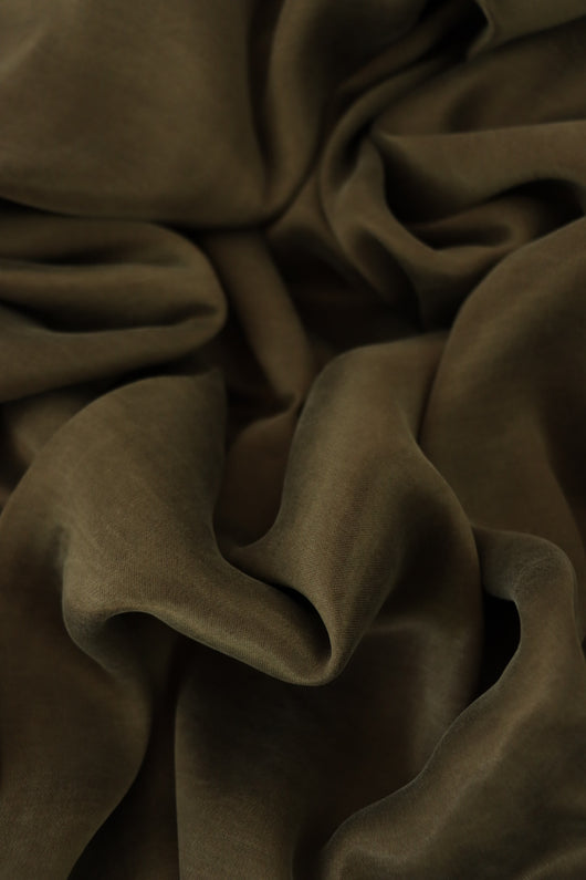 Mud Olive Cairo Sandwashed Lyocell Viscose