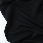 Load image into Gallery viewer, Black Athletic Brushed Poly Jersey 190GSM
