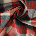 Load image into Gallery viewer, Midnight Navy &amp; Poppy Red Plaid Flannel
