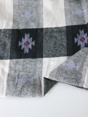 Load image into Gallery viewer, Purple Aztec Plaid Flannel