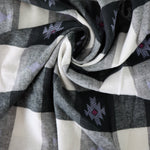 Load image into Gallery viewer, Purple Aztec Plaid Flannel
