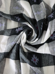 Load image into Gallery viewer, Purple Aztec Plaid Flannel