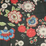 Load image into Gallery viewer, Everly Floral on Black Stretch Mesh
