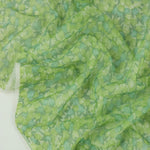 Load image into Gallery viewer, Serenity Floral (Green) Stretch Mesh

