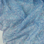 Load image into Gallery viewer, Serenity Floral (Blue) Stretch Mesh
