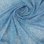 Load image into Gallery viewer, Serenity Floral (Blue) Stretch Mesh
