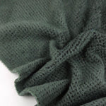 Load image into Gallery viewer, 4YD 14IN REMNANT; Aegean Polartec Hi Loft Grid Fleece FLAWED (1" Hole)
