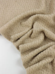 Load image into Gallery viewer, Sand Polartec Hi Loft Grid Fleece