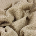 Load image into Gallery viewer, Sand Polartec Hi Loft Grid Fleece

