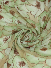 Load image into Gallery viewer, Remi Floral (Green) Stretch Mesh