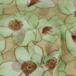 Load image into Gallery viewer, Remi Floral (Green) Stretch Mesh
