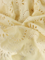 Load image into Gallery viewer, Off White Sanibel 100% Cotton Broderie Anglaise