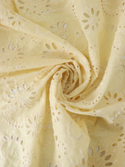 Load image into Gallery viewer, Off White Sanibel 100% Cotton Broderie Anglaise