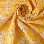 Load image into Gallery viewer, Yellow Sanibel 100% Cotton Broderie Anglaise
