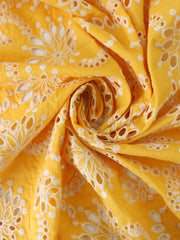 Load image into Gallery viewer, Yellow Sanibel 100% Cotton Broderie Anglaise