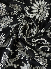 Load image into Gallery viewer, Black Sanibel 100% Cotton Broderie Anglaise