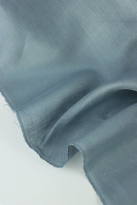 Steely Blue Parkville Linen Cotton