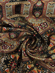 Load image into Gallery viewer, Ornate Floral Rayon Challis