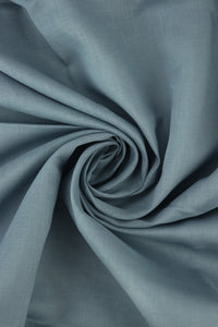 Steely Blue Parkville Linen Cotton