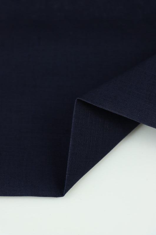 Navy Parkville Linen Cotton