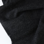 Load image into Gallery viewer, Dark Charcoal Bellevue Brushed Wool Knit | By The Half Yard
