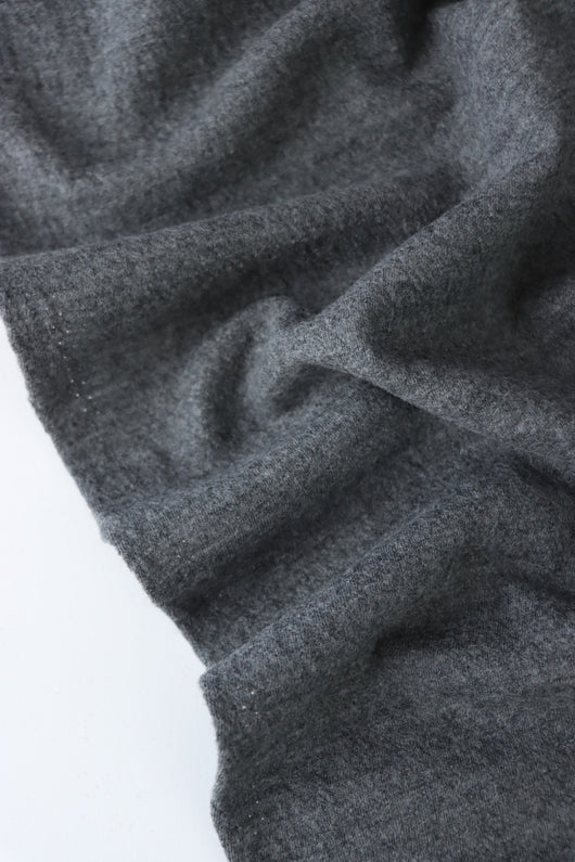 Brushed Textured Wool Sweater