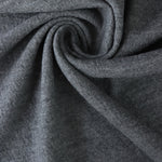 Load image into Gallery viewer, Heathered Medium Gray Bellevue Brushed Wool Knit | By The Half Yard
