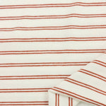 Load image into Gallery viewer, Rust Double Pinstripe Rayon Spandex Jersey | Made in USA
