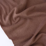 Load image into Gallery viewer, Rookwood Brown Bellevue Brushed Wool Knit | By The Half Yard
