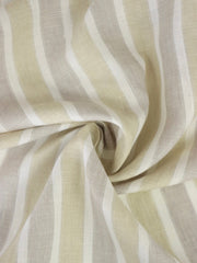 Load image into Gallery viewer, Beige/Taupe/Ivory Stripe W/ Lurex 100% Linen