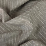 Load image into Gallery viewer, Stone &amp; Ivory Pinstripe 100% Linen
