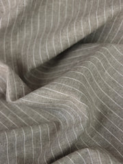 Load image into Gallery viewer, Stone &amp; Ivory Pinstripe 100% Linen